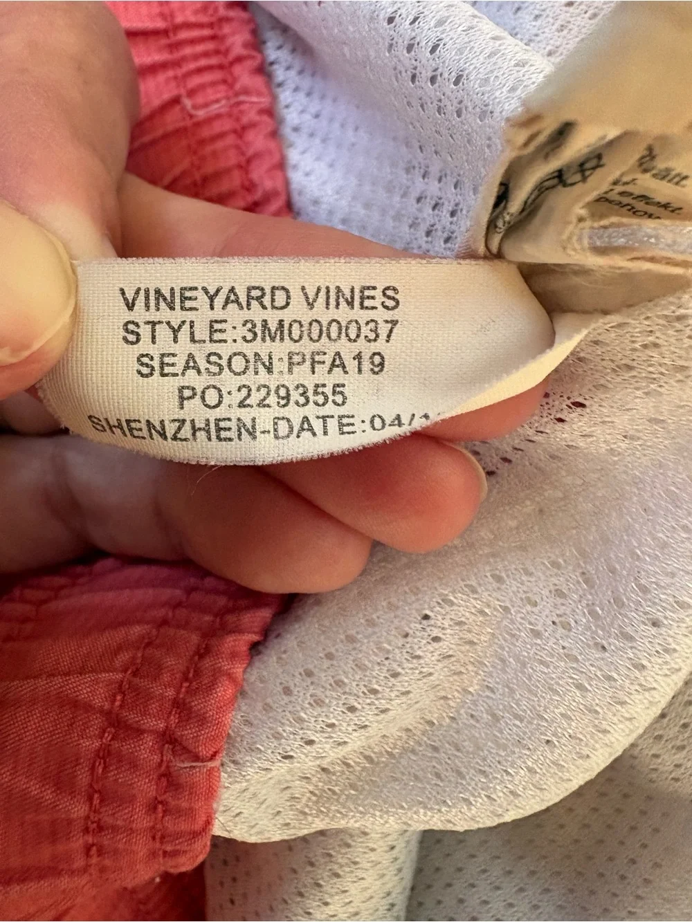 Vineyard Vines Meshed Lined Swim Trunks. Size M